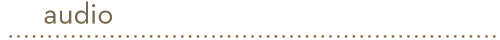 audio