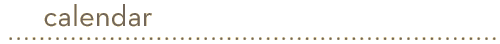 calendar'