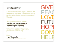 gift card donation back