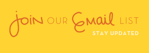 stay updated! join our email list!